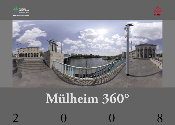 360 Grad  Panoramakalender
